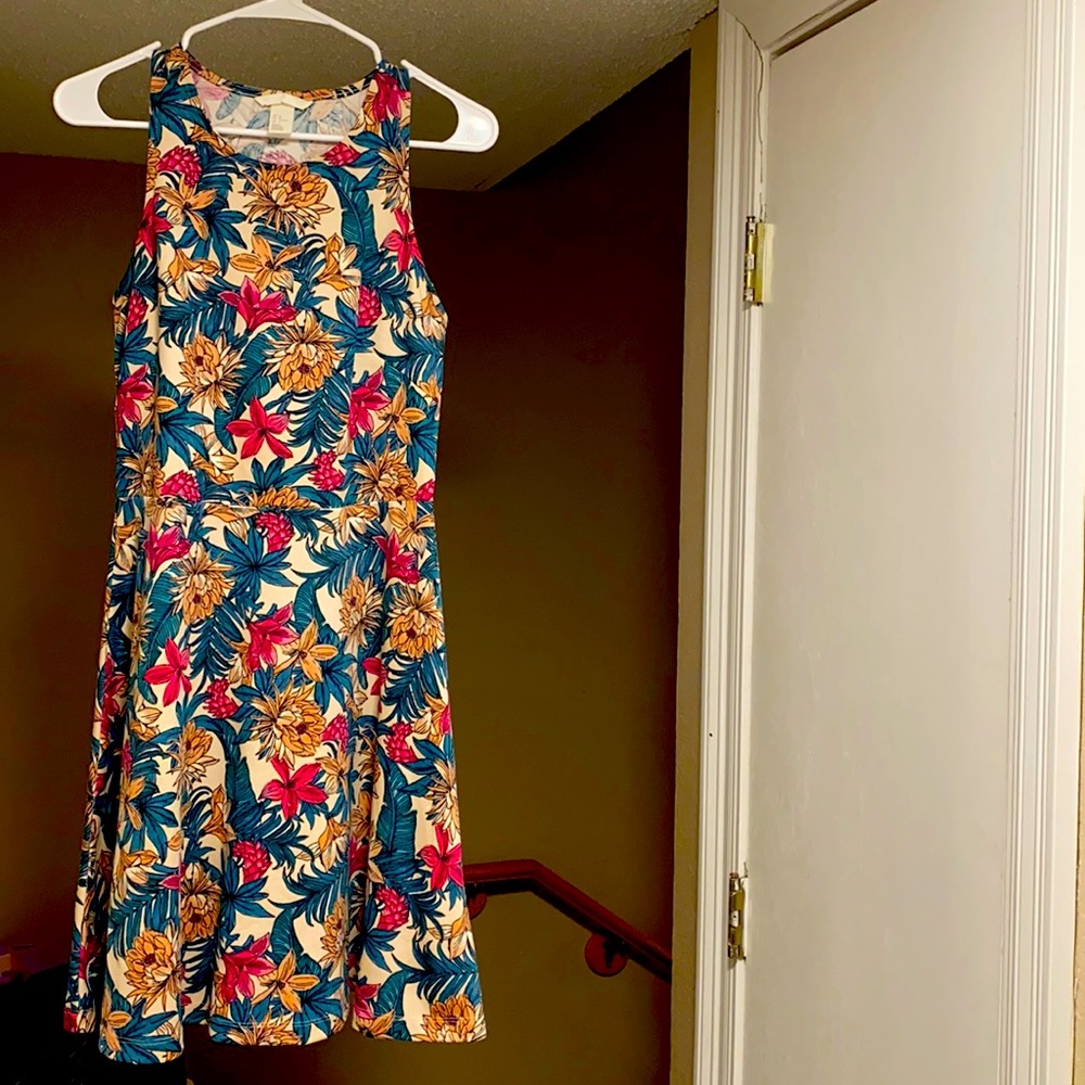 Floral a line dress